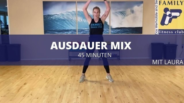 'FAMILY fitness club Leverkusen Ausdauer Mix mit Laura'