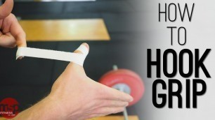 'How to Hook Grip | Weightlifting Overhand Grip Technique for Lifting More - TECHNIQUE HUB'