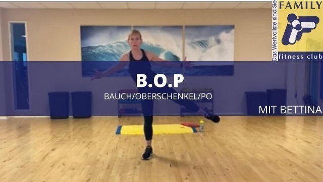 'FAMILY fitness club Leverkusen B.O.P mit Bettina'