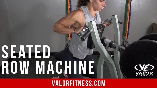 'Valor Fitness CB-14, Seated Row Machine'