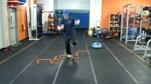 'Single Leg Hurdle Hop linearlateral - FUEL FITNESS'