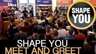 'Shape You Meet & Greet ft. Markus Rühl, Murat Demir, Fitness Oskar, Eike Wiemken, Tim Budesheim'