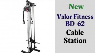 'New Valor Fitness BD-62 Wall Mount Cable Station Reviews'