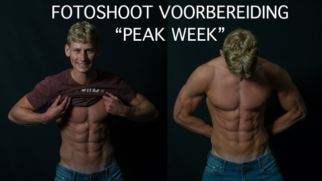 'FITNESS FOTOSHOOT VOORBEREIDING (PEAK WEEK) | Road to sixpack #8'