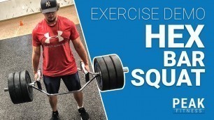 'Exercise Demo | Hex Bar Squat'