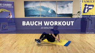 'FAMILY fitness club Leverkusen Bauchtraining mit Laura'