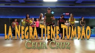 'Zumba fitness//Negra Tiene Tumbao//Celia Cruz// Salsa'