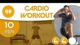 '10 MIN Cardio-Workout | Schwierigkeitsstufe mittel | ohne Equipment'