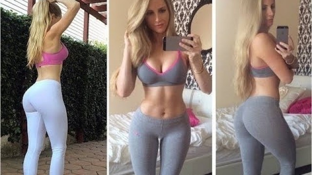 'AMANDA ELISE LEE ►Fitness Model Butt & Leg Workouts & Diet'