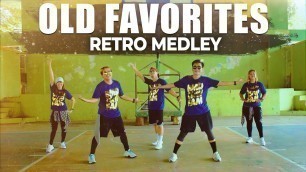 'OLD FAVORITES RETRO MEDLEY | Nonstop Retro Remix | 70\'s 80\'s 90\'s | Zumba Dance Fitness | BMD Crew'