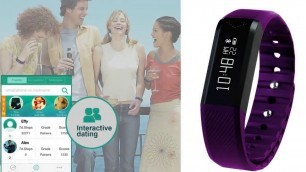 'Toprime Fitness Tracker Sleep Monitor with Call and Text Notifications'