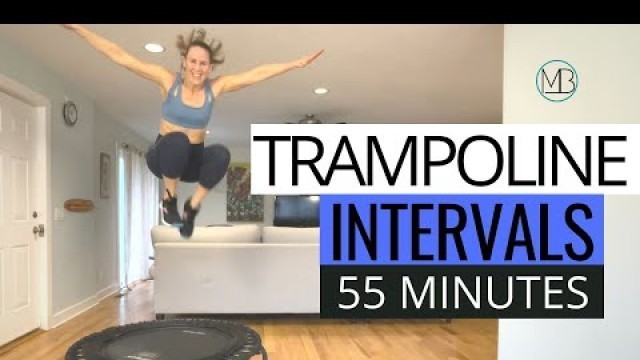 'Trampoline Intervals Workout | at Home Rebound | Upper Body and Cardio | Intermediate to Advanced'