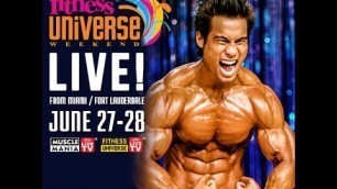 'Musclemania Fitness Universe 2014 Tuan Tran Posing Routine'