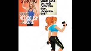 'Fitness Weigt loss, Jessica Smith: Boost Metabolism and Muscle! Strength Training  Review'