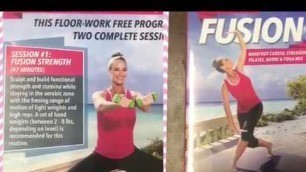 'Workout DVD Review Wed.  - Jessica Smith--2018 - Feel Good Fusion'