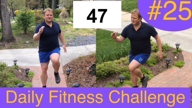 'Daily Fitness Challenge #25 Step Up 2'