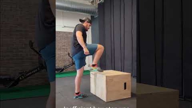 'Best way to box step up #crossfit #boxstepup #coaching #fitness #coachingtip'