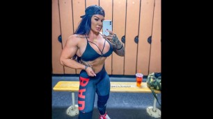 'LAURA MARIE   MUSCLE BOMBSHELL FEMALE BODYBUILDING MOTIVATION   FIT BODY PRODUCTION 1080p'