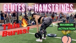 '4 EXERCISES TO GROW YOUR GLUTES & HAMSTRINGS'