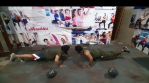 'One Leg Pushups for Better Strength |Gurpal Gagan Fitness Club'