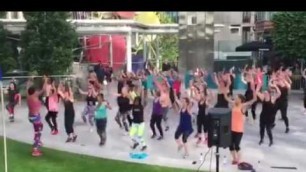 'Hot Right now Zumba routine with Maxine Jones'