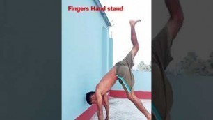 'Nam tera/Ndee kendu/Fingers stand/yoga/aerial yoga/Ramdev/exercise/calisthenics#theyogaandfitness'