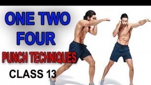 'One Two Four Punch Combination Techniques 2020 Class-13 || Sports Fitness Club'