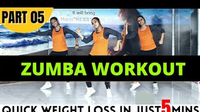 'Basic Zumba Steps for Beginners | Part5 | Quick Weight Loss | Easy Workout at Home | Step Up Fitness'