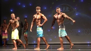 'Comparisons  - WFF Junior & Tall Men Beach Model – WFF European Championship 2019'