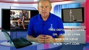 'Time Defiance Fitness - Dr. Jack M. Lynn -- Step Over - Step Up - Basic Series - Home/Gym/Travel'
