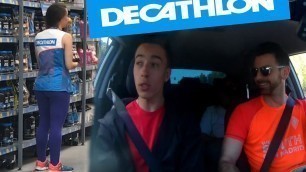 'ENTRENANDO EN DECATHLON!! LA VENDEDORA SEXY!!'