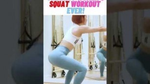 'The Best Women\'s Squat Workout EVER! | 100 Rep Fitness Blender Squat Challenge 