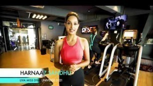 'Miss Universe harnaaz sandhu fitness video keep the body in good health is a duty keep mind strong'