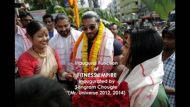 'Fitness Empire Inauguration | Chief Guest - Sangram Chougle - Mr. Universe'