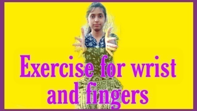 'Exercise for flexible wrist and fingers lलचीली कलाई और उंगलियों के लिए व्यायाम#yoga#fitness#flexible'