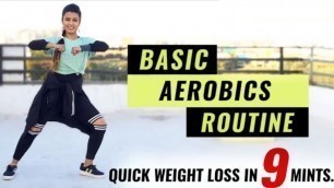 'Quick Weight Loss Workout | Aerobics for Beginners | Home Workout | Step Up Fitness #quickweightloss'