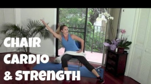 '40-Minute Seated Chair Cardio and Strength Workout'