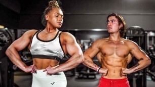 'IS PRO FEMALE BODYBUILDER STRONGER THAN A MAN?'