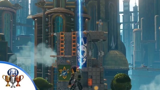 'Ratchet & Clank (PS4) Kerwan Gladiator - Completing the Fitness Course on Kerwan in under 70 seconds'