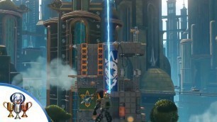 'Ratchet & Clank (PS4) Kerwan Gladiator - Completing the Fitness Course on Kerwan in under 70 seconds'