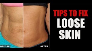'How to Tighten Up Loose Skin | Sagging skin Belly & Arm Skin | Info by Guru Mann'