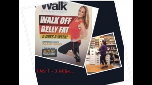 'Walk Off Belly Fat 5 Days a Week with Jessica Smith.. Day 1'