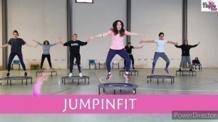 'Jumpinfit |Jumping fitness|mini coreografia|My jumping class|clase de jump|trampolino elastico'