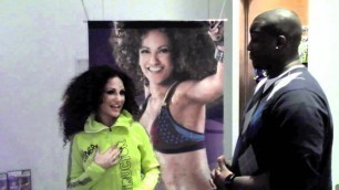 'Gina Grant Zumba Fitness Rush Interview'