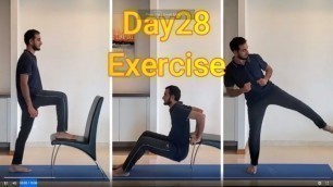 'Step Up your Fitness + Side Kick Your Excuses Day28 Nov Daily Workout #dailyexercise #exerciseathome'