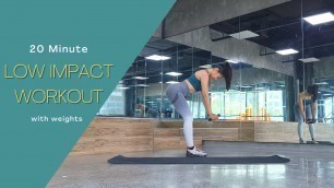 'Low Impact Strength Training | No Jumping Workout | Total Body'