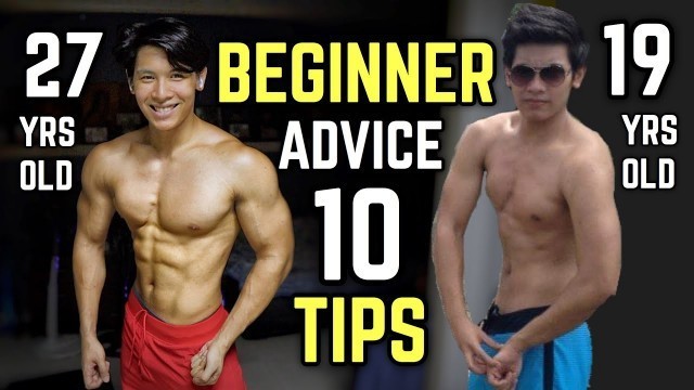 '10 BODYBUILDING / GYM TIPS PARA SA BEGINNERS / TEENAGERS | PINOY BODY TRANSFORMATION'