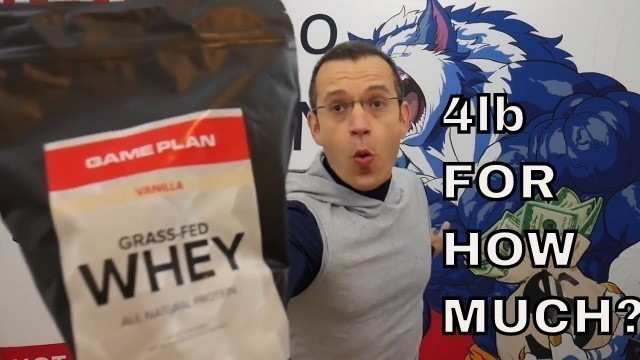 'GAMEPLAN Grass Fed Whey Review & Deal Info'