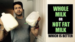 'Whole MILK or Not Fat MILK - Which Milk Is Better For You? | Information by Guru Mann'