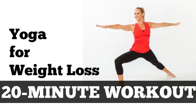 'Yoga for Weight Loss Full Length Fat Burning Workout | Intermediate 20 Minute Cardio Yoga Flow'